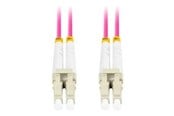 Verkkokaapelit - Lanberg patch cable - 50 cm - purple - Purppura - FO-LULU-MD41-0005-VT