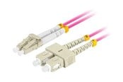 Verkkokaapelit - Lanberg patch cable - 5 m - violet - Purppura - FO-LUSU-MD41-0050-VT