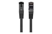 Verkkokaapelit - Lanberg patch cable - 5 m - black - Musta - PCF8-10CU-0500-BK
