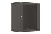 Räkit - Rack - Lanberg WF03 Series - cabinet - 540 x 350 flat pack with glass door - 12U - WF03-5312-10B