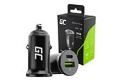 Puhelin - Adapterit & Laturit - Green Cell PowerRide Nano38 car power adapter - USB USB-C - 38 watt - CADM-GC-38AC
