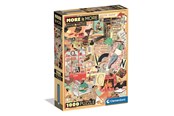 Palapelit - Clementoni Puzzle More Is More - Books&Writing 1000 pieces Lattia - 37074