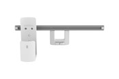 Seinäkiinnitys, AV-kiinnikkeet & AV-kalusteet - Ergotron mounting component - adjustable - white - Max 0.9 kg - recommended for - 98-677-629