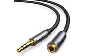 Audiokaapelit - UGREEN AV118 Cable 3.5mm mini jack (male) / 3.5 mm mini jack (female) - 1m - Silver - 10592