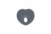 Vauvatarvikkeet - Fresh Kid Baby Headrest Cushion Heart grey - 3113