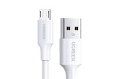 USB kaapelit - UGREEN US289 Micro USB / USB-A cable - 2m - White - 60143