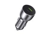Puhelin - Adapterit & Laturit - UGREEN CD213 36W Car Charger - 18W USB-A + 18W USB-C / PD & QC 3.0 - Gray - 60980