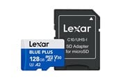 Muistikortti - Lexar BLUE PLUS microSD/SD - 170MB/s - 128GB - LMSBLPL128G-BNANG