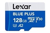 Muistikortti - Lexar BLUE PLUS - flash memory card - 128 GB - microSDXC UHS-I - LMSBLPL128G-BNANG