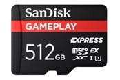 Muistikortti - SANDISK GamePlay microSD Express - 880MB/s - 512GB - SDSQXFN-512G-GN6GN