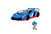 Fanituotteet - Jada Toys - Sonic Lamborghini Veneno 1:24 - 9335433314R00