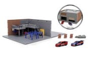 Fanituotteet - Jada Toys - Fast & Furious Nano Hanin autotalli -dioraama - 9336403314R00