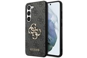 Puhelin - Kannet ja kotelot - GUESS GUHCS23S4GMGGR S23 S911 grey/grey hardcase 4G Big Metal Logo - 3666339114909
