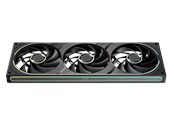 Kotelotuuletin - Tryx FOBR ARGB 360 Fan Black - 120mm - Musta RGB LED valolla - F-F360A-AM3M-G0K