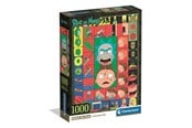 Palapelit - Clementoni Puzzle Rick&Morty 3 - Compact Box 1000 pieces 2D Palapelit - 37512