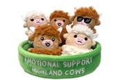 Pehmolelu - Emotional Support Pals Highland Cows - 56306