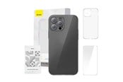 Puhelin - Kannet ja kotelot - Baseus Crystal Clear For iPhone 12 Pro Max - Transparent - ARSJ000502