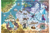 Palapelit - Clementoni Puzzle Maps Frozen 1000 pieces 2D Palapelit - 39784