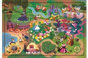 Palapelit - Clementoni Puzzle Story Maps Alice in Wonderland 1000 pieces 2D Palapelit - 39785