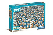 Palapelit - Clementoni Puzzle HQC Impossibe Donald Duck 1000 pieces 2D Palapelit - 39799