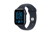 Älykellot, Urheilukellot & Aktiivisuusrannekkeet - Apple Watch SE 3 GPS 44mm Midnight Aluminium Case with Navy Blue Sport Band - M/L - MJL94QN/A