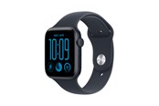 Älykellot, Urheilukellot & Aktiivisuusrannekkeet - Apple Watch SE 3 GPS + Cellular 44mm Midnight Aluminium Case with Navy Blue Sport Band - S/M - MJLQ4QN/A