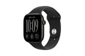 Älykellot, Urheilukellot & Aktiivisuusrannekkeet - Apple Watch Series 12 GPS + Cellular 46mm Black Aluminium Case with Black Sport Band - M/L - MJG94QN/A
