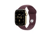 Älykellot, Urheilukellot & Aktiivisuusrannekkeet - Apple Watch Series 12 GPS + Cellular 42mm Radiant Gold Titanium Case with Burgundy Sport Band - S/M - MJGJ4QN/A