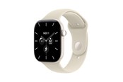 Älykellot, Urheilukellot & Aktiivisuusrannekkeet - Apple Watch Series 12 GPS + Cellular 46mm Pearl White Ceramic Case with Sand Sport Band - M/L - MJH24QN/A