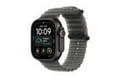 Älykellot, Urheilukellot & Aktiivisuusrannekkeet - Apple Watch Ultra 4 GPS + Cellular 49mm Black Titanium Case with Translucent Black Ocean Band - MJAY4DH/A