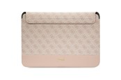 Järjestelmän lisävarusteet - GUESS 4G Stripe Metal Logo case for a 14" laptop - pink - 3666339110871