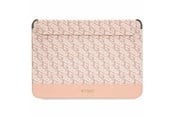 Järjestelmän lisävarusteet - GUESS GCube Stripes case for a 14" laptop - pink - 3666339112387