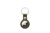 Puhelin - Muut lisävarusteet - Apple AirTag FineWoven Key Ring – Dark Olive - MKG24ZM/A