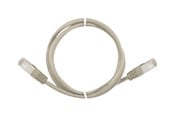 Verkkokaapelit - Sharkoon patch cable - 1 m - grey - Harmaa - 4044951015054