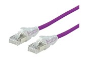 Verkkokaapelit - SECOMP Dätwyler patch cable - 5 m - purple - Purppura - 5m - 21.05.0556