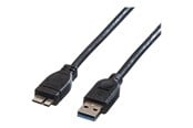 USB kaapelit - Roline - USB cable - USB Type A to Micro-USB Type B - 2 m - 11.02.8874