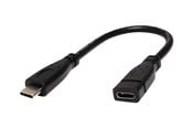 USB kaapelit - Roline - USB-C extension cable - USB-C to USB-C - 15 cm - 11.02.9015