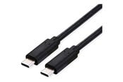 USB kaapelit - Roline - USB-C cable - 24 pin USB-C to 24 pin USB-C - 80 cm - 11.02.9101