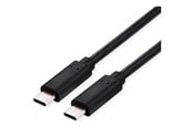 USB kaapelit - Roline - USB-C cable - 24 pin USB-C to 24 pin USB-C - 1 m - 11.02.9104