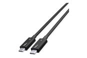 FireWire / ThunderBolt-kaapelit ja adapterit - Roline - Thunderbolt cable - USB-C to USB-C - 50 cm - 11.02.9110