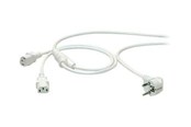 Sisäiset virtakaapelit - Roline - power cable - power CEE 7/7 to power IEC 60320 C13 - 2 m - 19.08.1023
