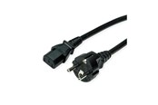 Sisäiset virtakaapelit - Roline - power cable - power CEE 7/7 to power IEC 60320 C13 - 3 m - 19.08.1029