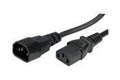 Virtakaapelit (ulkoinen) - Roline Green - power extension cable - IEC 60320 C14 to power IEC 60320 C13 - 3 m - 19.44.1012