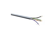 Verkkokaapelit - Roline VALUE bulk cable - 300 m - grey - Harmaa - 21.99.0196