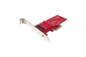 Kovalevyt - lisätarvikkeet - Roline - interface adapter - 3.3V 5A 110 mm SSD - M.2 NVMe Card - PCIe 4.0 x4 - 15.06.2196