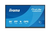 Infonäytöt & Digitaaliset opasteet - iiyama ProLite TN8605A-B1AG 86" Class (85.6" viewable) LED-backlit LCD display - 4K - for digital signage / interactive communication - TN8605A-B1AG