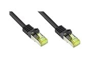 Verkkokaapelit - Alcasa electronik Good Connections RNS patch cable - 10 m - black - Musta - 8070R-100S