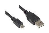 USB kaapelit - Alcasa electronik Good Connections - USB cable - USB to Micro-USB Type B - 5 m - 2510-EUM01