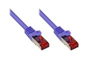 Verkkokaapelit - Alcasa electronik Good Connections RNS patch cable - violet - Purppura - 8060-300V