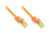 Verkkokaapelit - Alcasa electronik Good Connections RNS patch cable - 25 cm - orange - Oranssi - 8070R-003O